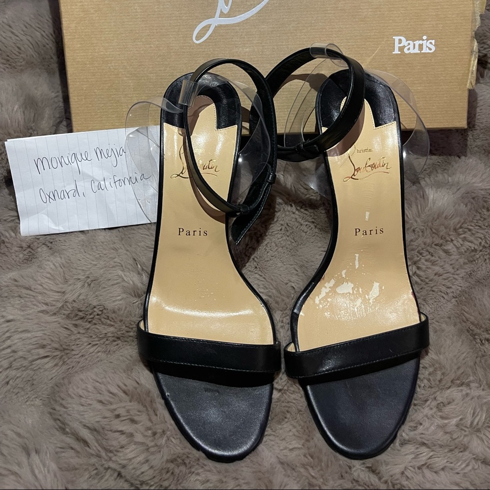Christian Louboutin Jonatina 100mm in Black